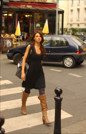 18 year old beauty Agnes takes great care in flaunting perky tits in the nude